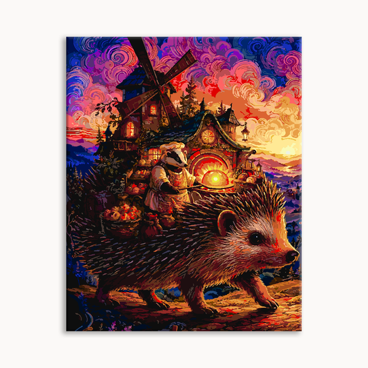 Hedgehog Windmill Dusk（36-60+colors）