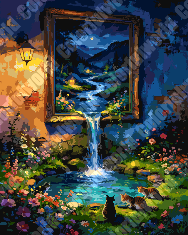 Hidden Waterfall Grove（36-60+colors）