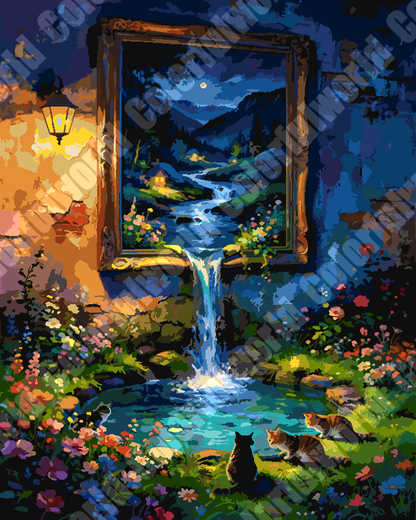 Hidden Waterfall Grove（36-60+colors）