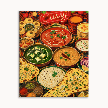 Indian Curry Feast（36-80+colors）