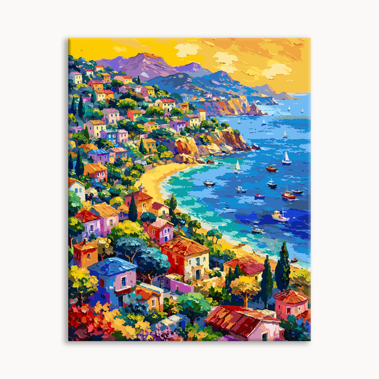 Italian Coastal Bay 1（36-80+colors）