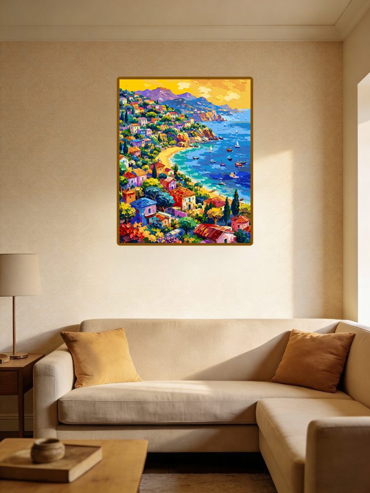 Italian Coastal Bay 1（36-80+colors）