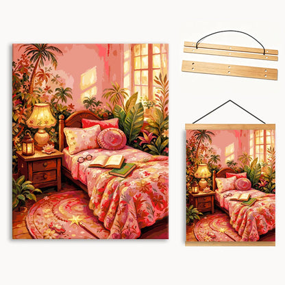 Jungle Pink Chamber 2（36-60+colors）Paint By Numbers