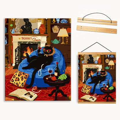 Leopard Daily Room Paint By Numbers