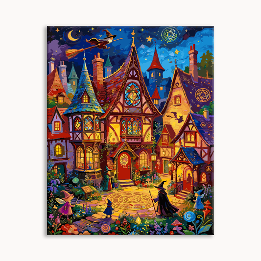 Magic Town Cottage 3（36-80+colors）