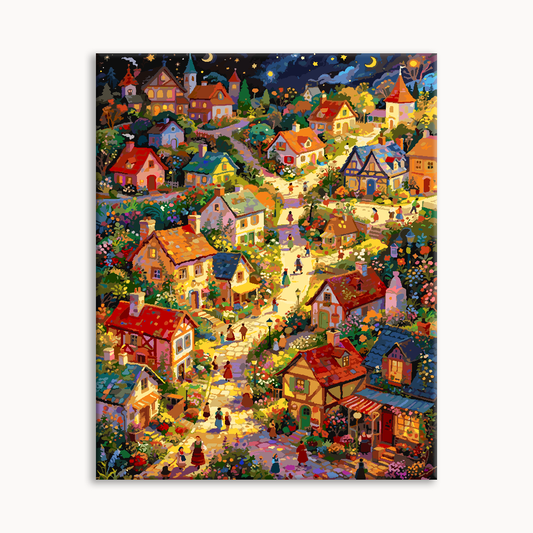 Magic Town Maze 4（36-80+colors）