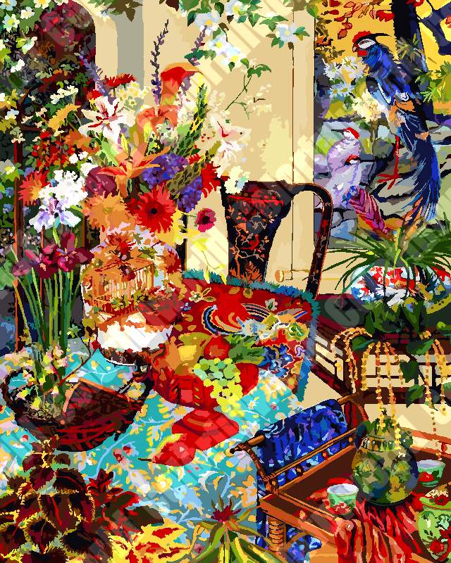 Maximal Floral Chaos（36-80+colors）