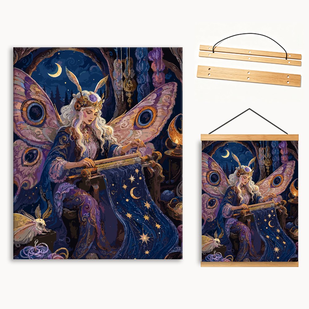 Mermaid Moon Tide（36-60+colors）Paint By Numbers