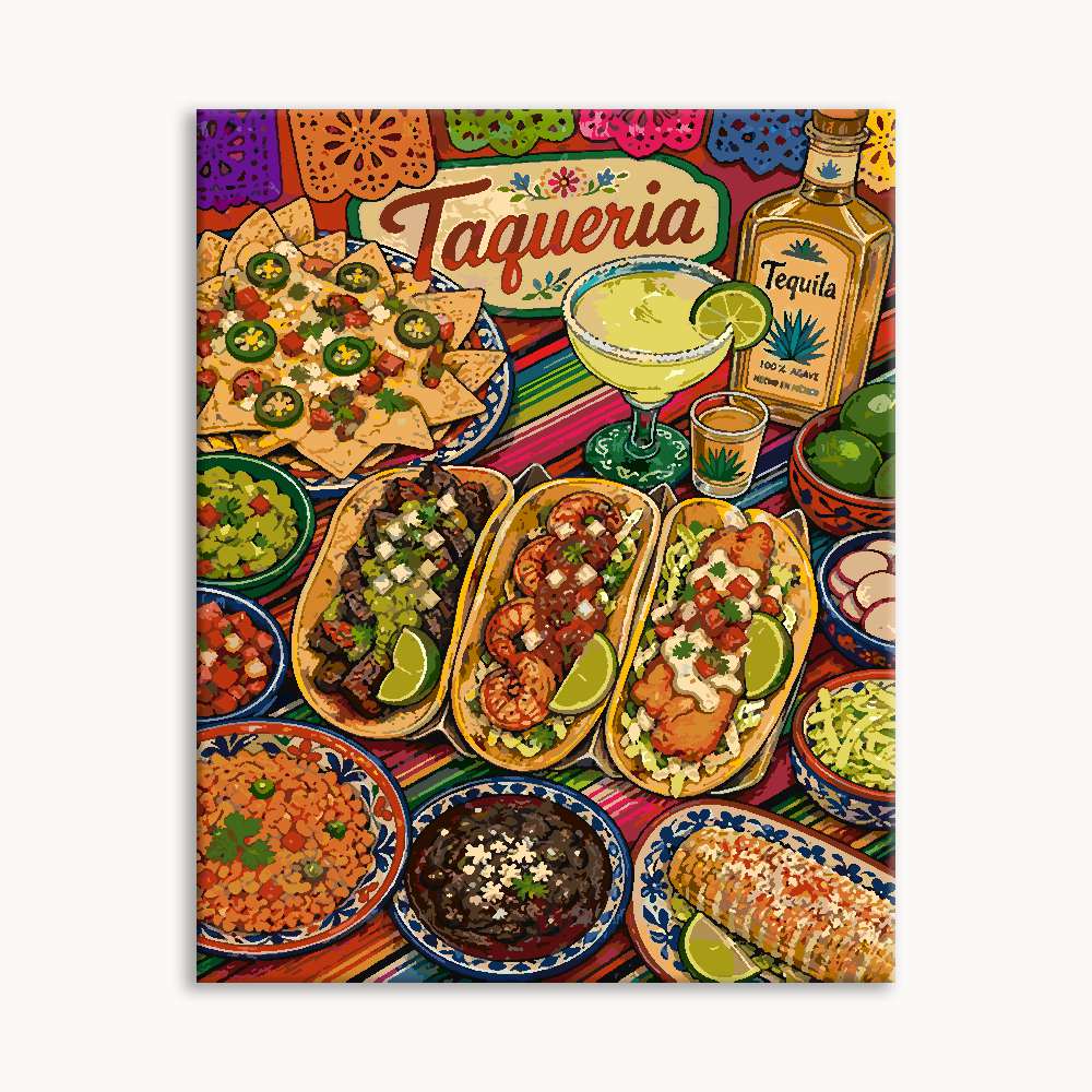 Mexican Taco Table（36-80+colors）