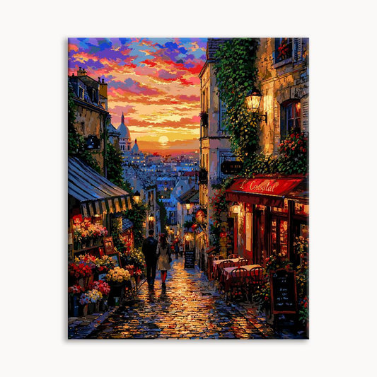 Montmartre Dusk Lane 1（36-80+colors）