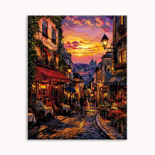 Montmartre Dusk Lane 2（36-80+colors）