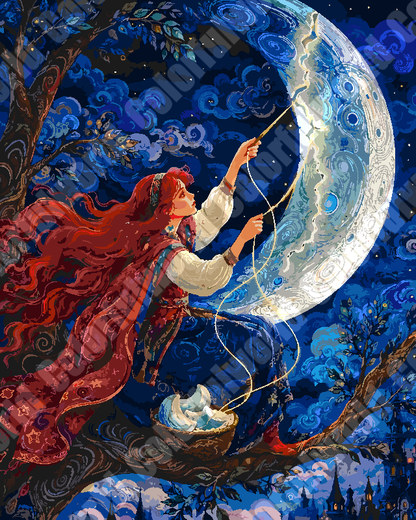 Moon Red Cloak Muse（36-60+colors）