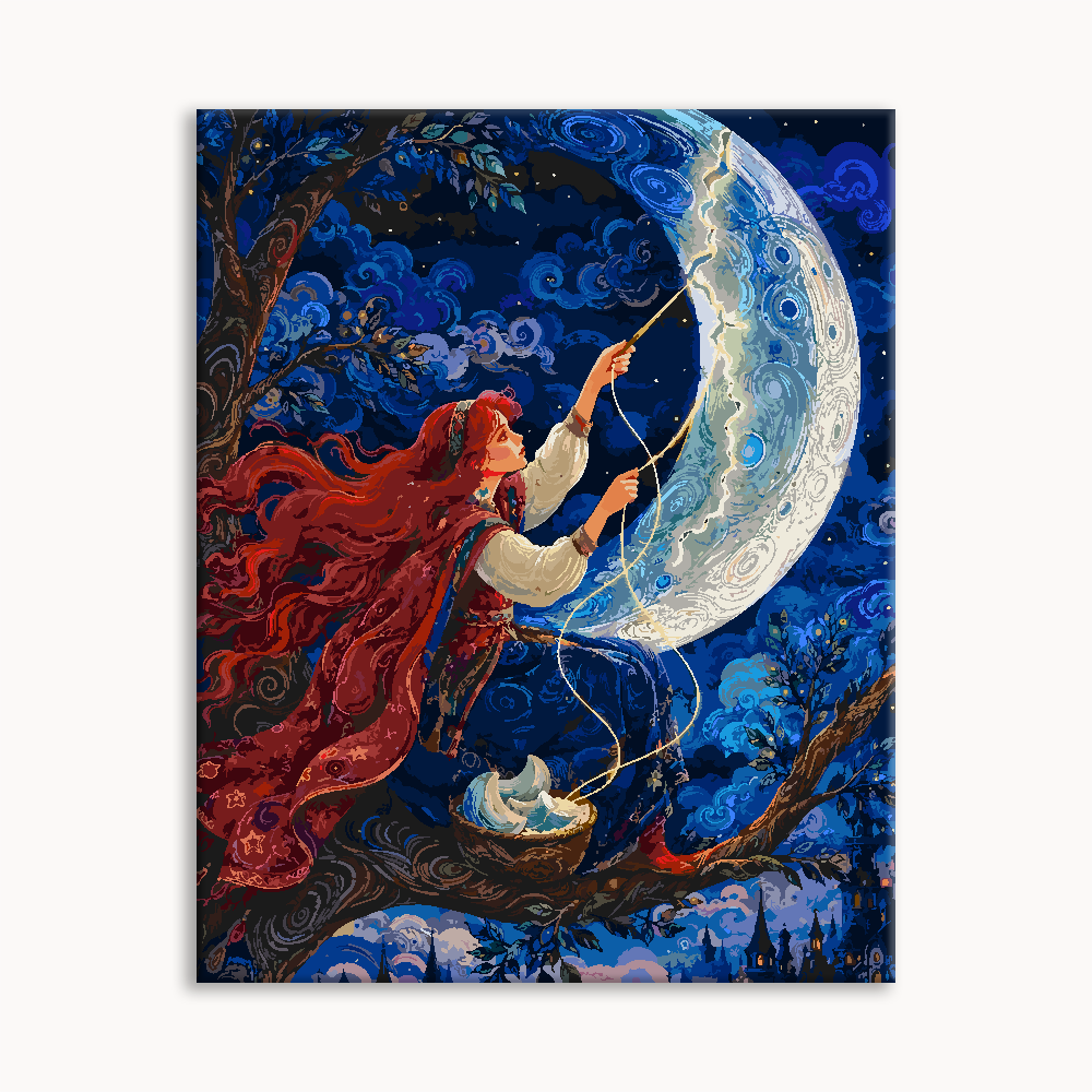 Moon Red Cloak Muse（36-60+colors）