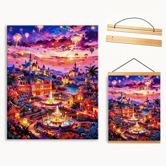 Neon Galaxy Canvas（36-80+colors）Paint By Numbers