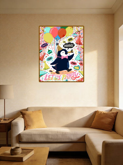 Party Penguin Art