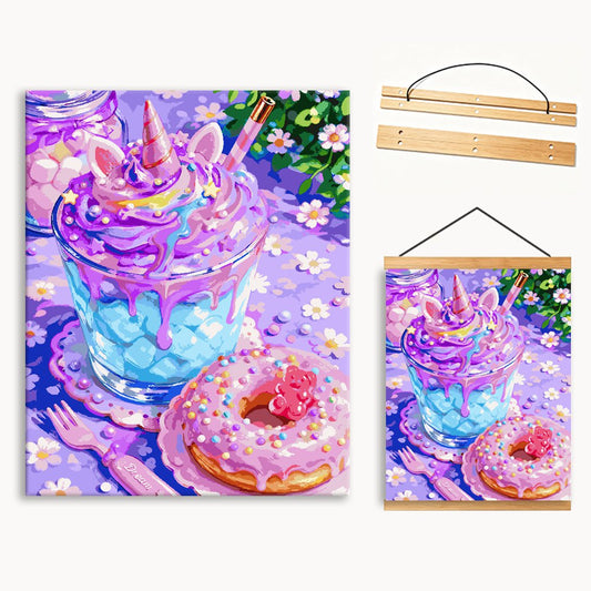 Pastel Dessert Dream Paint By Numbers