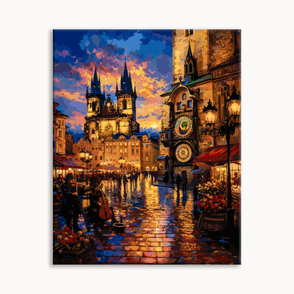 Prague Night Square 2（36-80+colors）