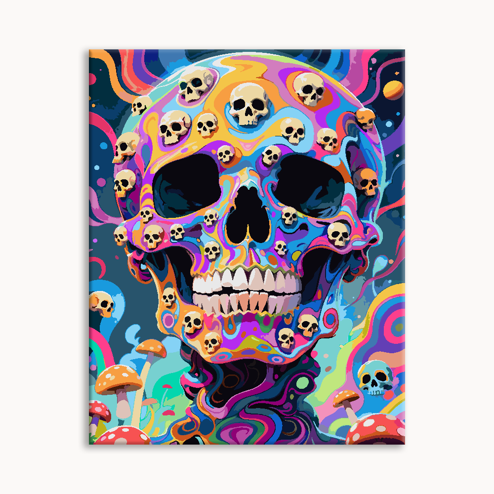 Rainbow Sugar Skull（36-60+colors）
