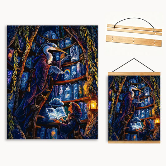 Raven Forest Window（36-60+colors） Paint By Numbers
