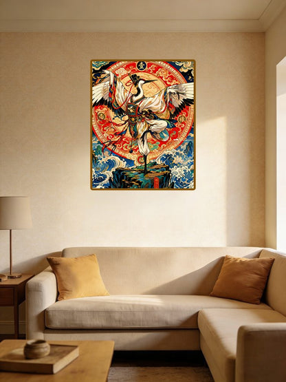 Red-Crowned Crane Circle（36-80+colors）