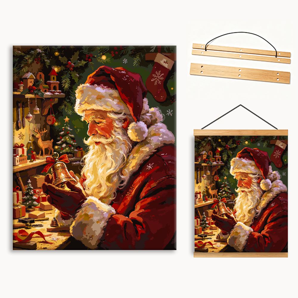 Santa Profile Gifts（36-60+colors）Paint By Numbers