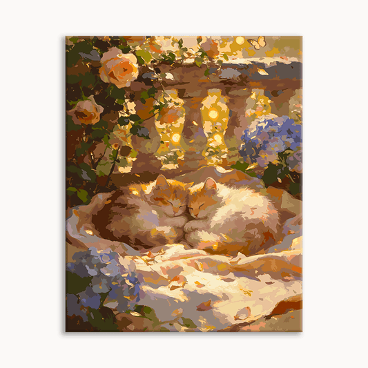 Soundly Sleeping Kitten 1