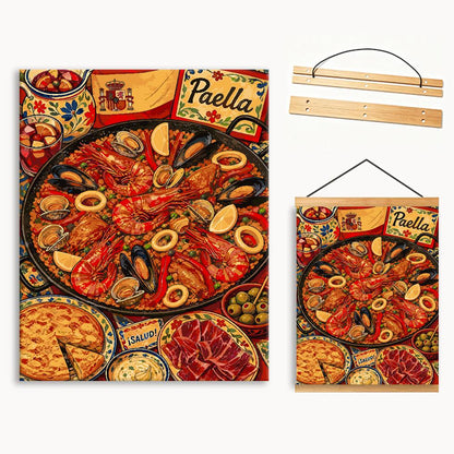 Spanish Paella（36-80+colors）Paint By Numbers