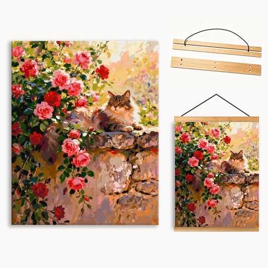 Spring Kitten 3（36-60+colors）Paint By Numbers