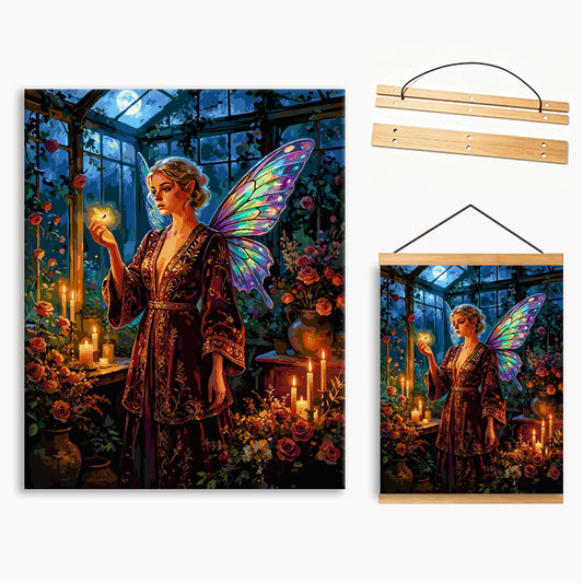 Stained Glass Fae（36-80+colors）Paint By Numbers