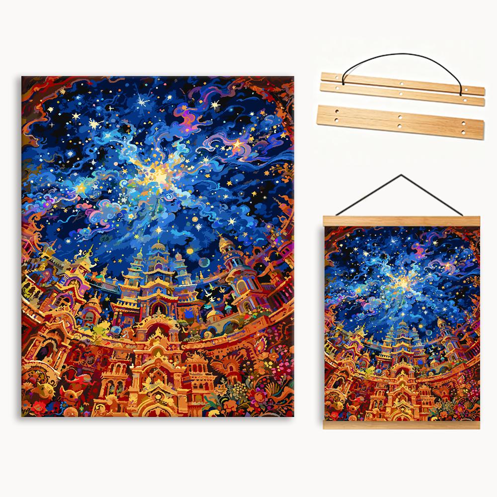 Star Dome Cathedral 1（36-80+colors）Paint By Numbers
