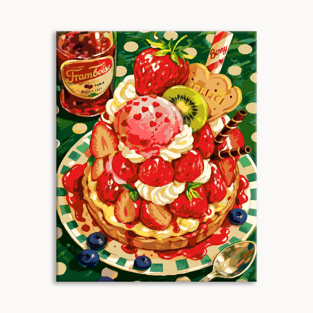 Strawberry Berry Cake