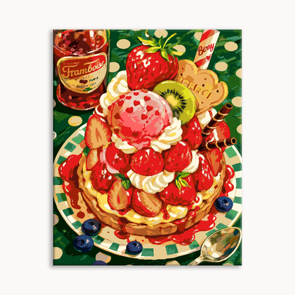 Strawberry Berry Cake