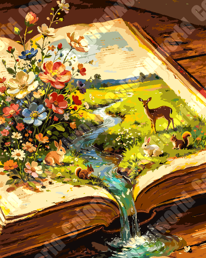 Stream Open Book