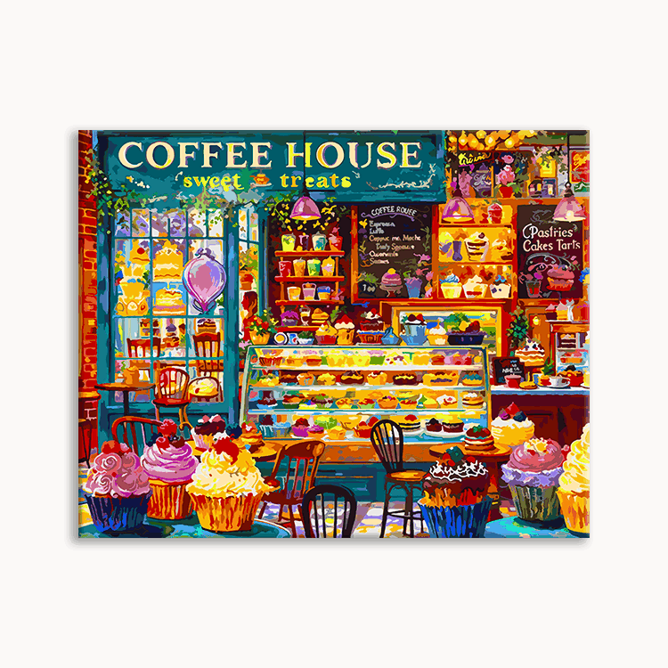 Street-side shop 1（36-60+colors）