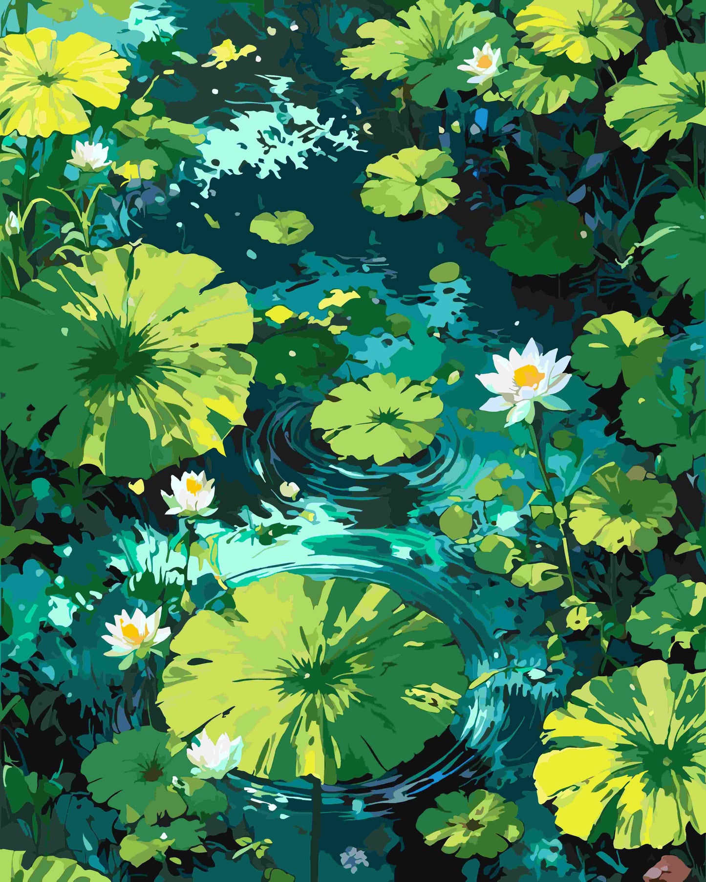 Summer Lotus Pond