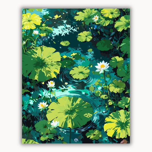 Summer Lotus Pond