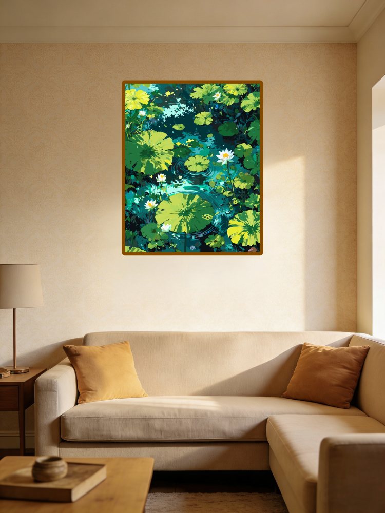 Summer Lotus Pond