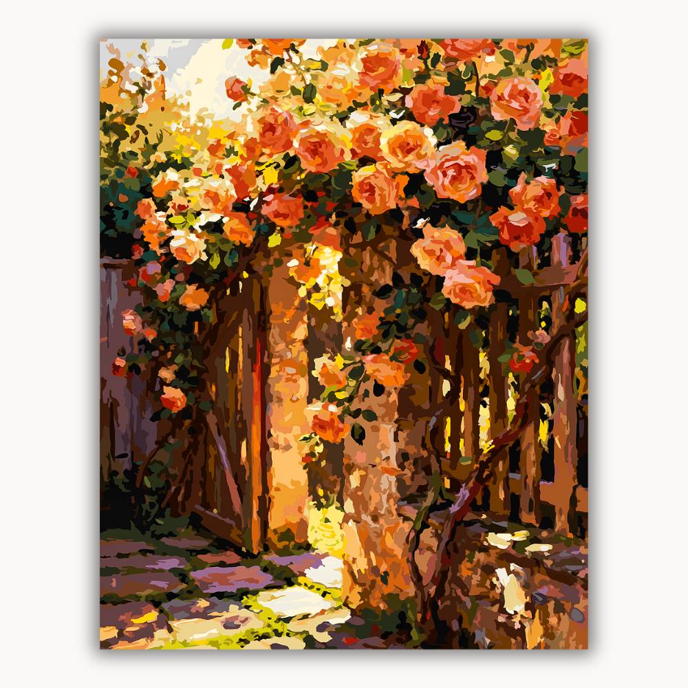 Summer in the Rose Garden 1