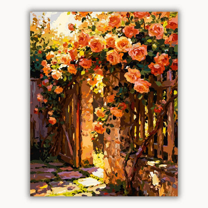 Summer in the Rose Garden 1