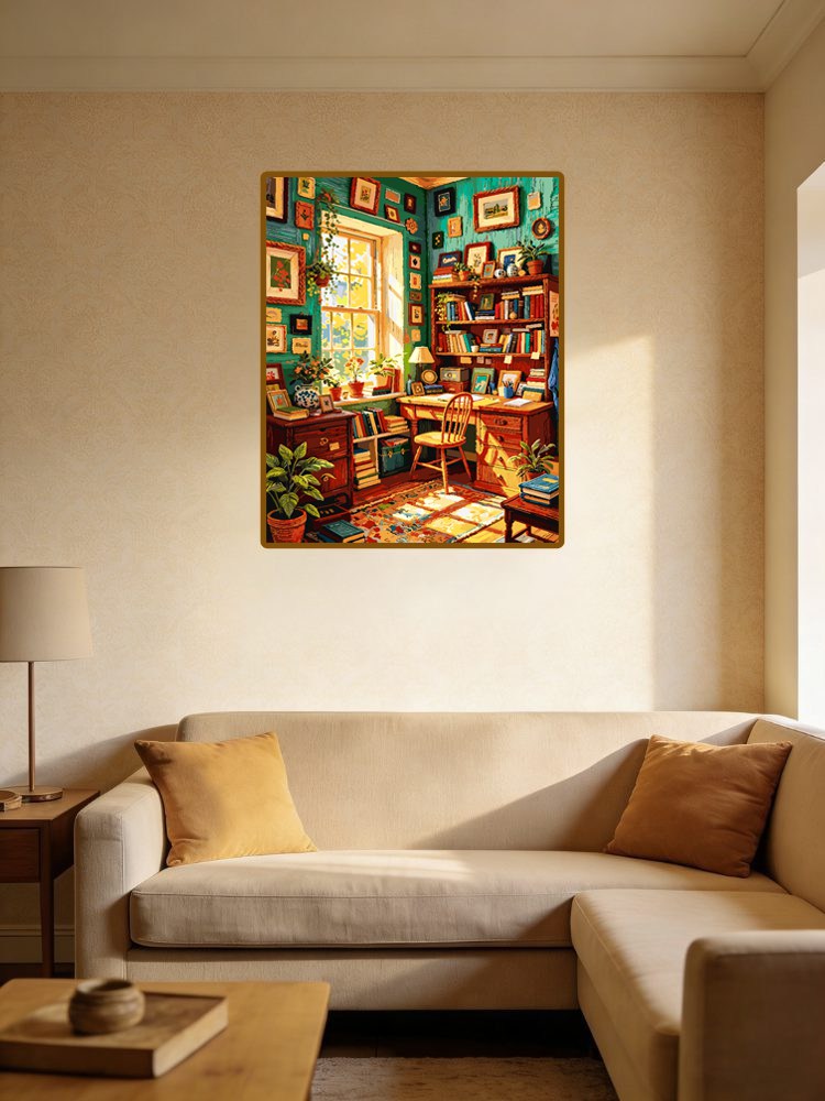 Sunlit Bookroom 1（36-60+colors）