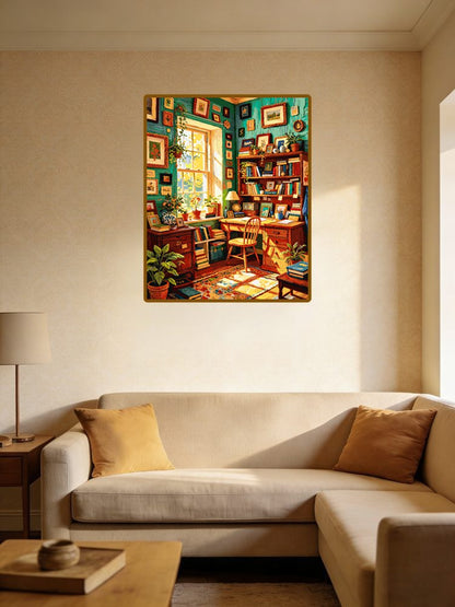 Sunlit Bookroom 1（36-60+colors）