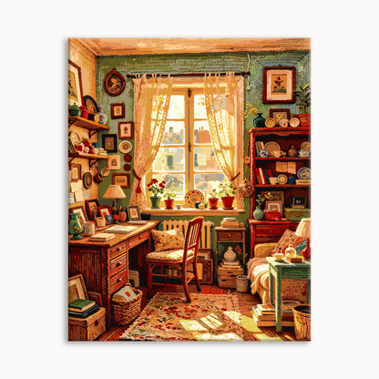 Sunlit Bookroom 2（36-60+colors）