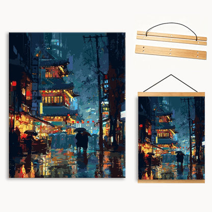 Tang-style District Paint By Numbers