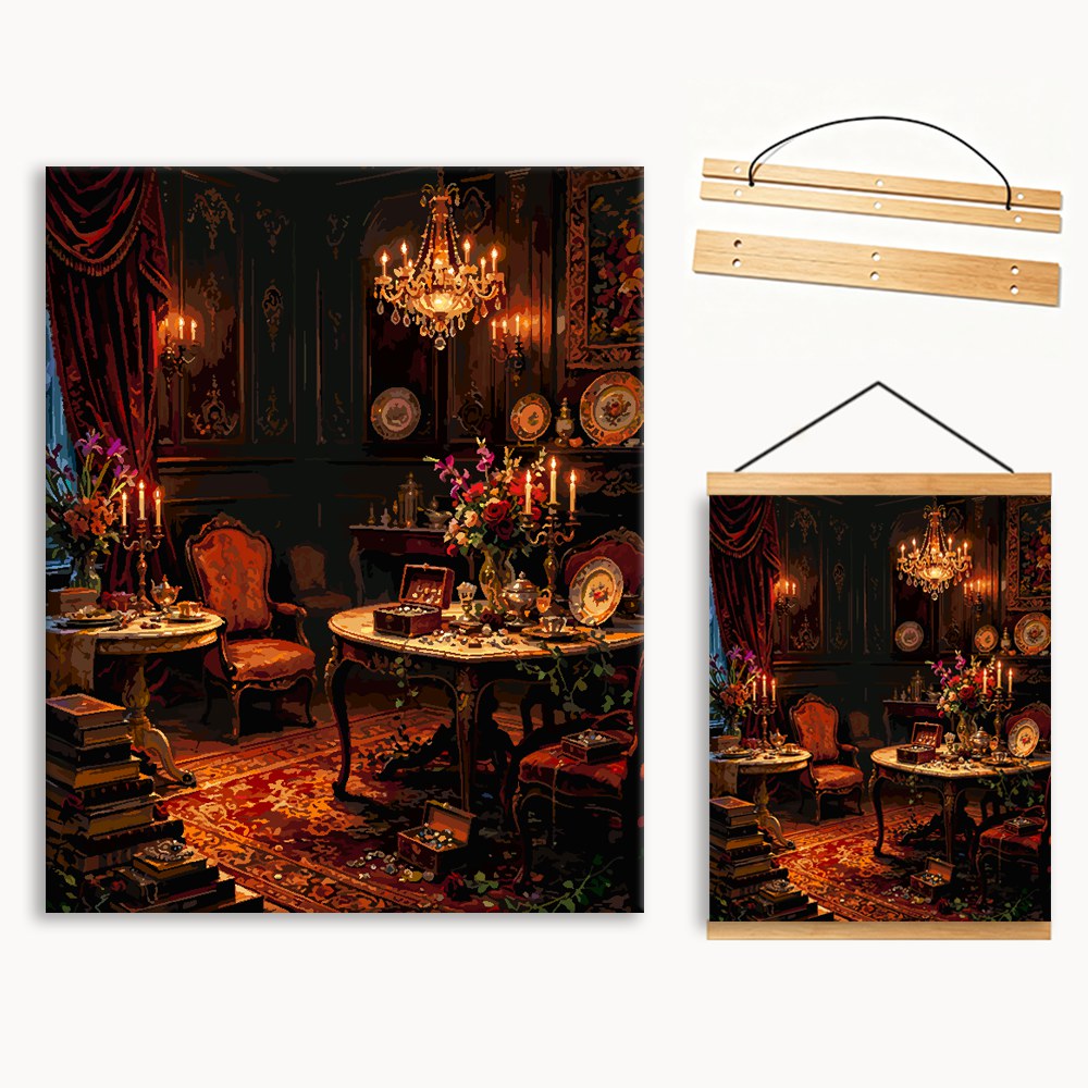 Twilight Parlor（36-80+colors）Paint By Numbers