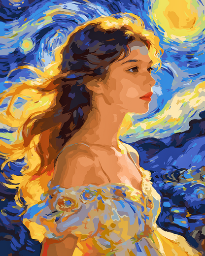 Van Gogh Girl 1