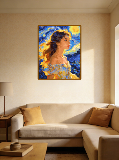 Van Gogh Girl 1