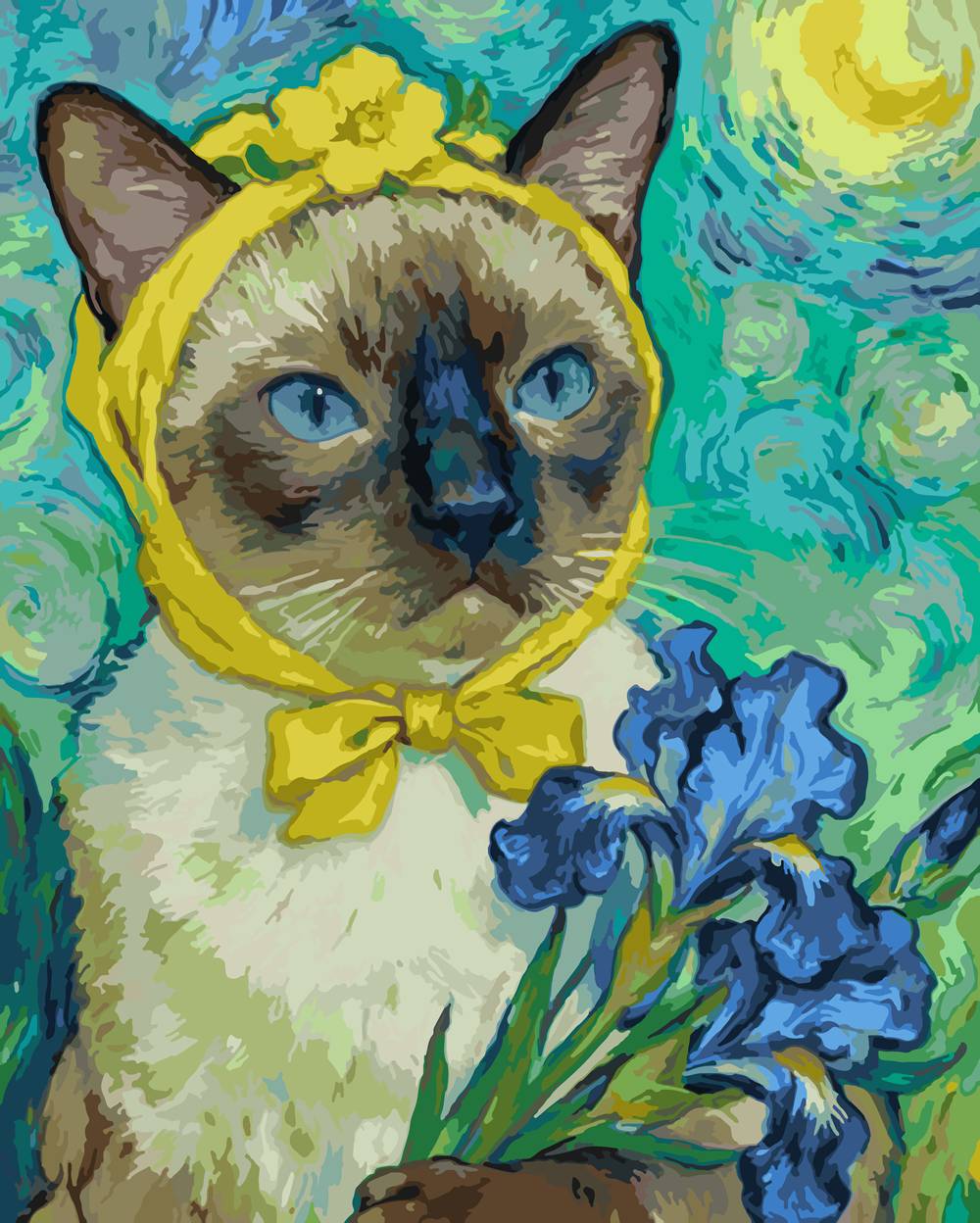 Van Gogh's Kitten 1