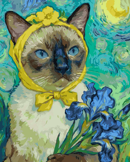 Van Gogh's Kitten 1