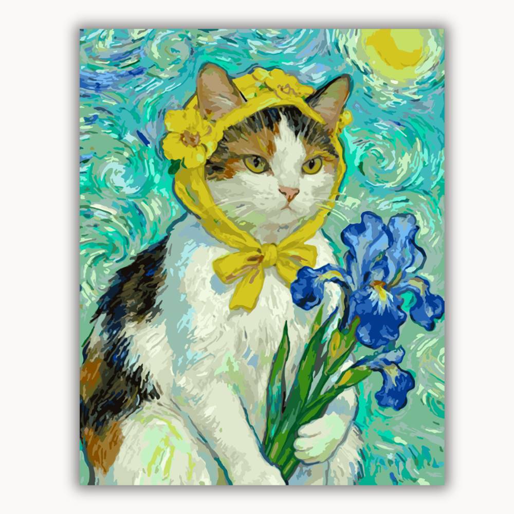 Van Gogh's Kitten 3