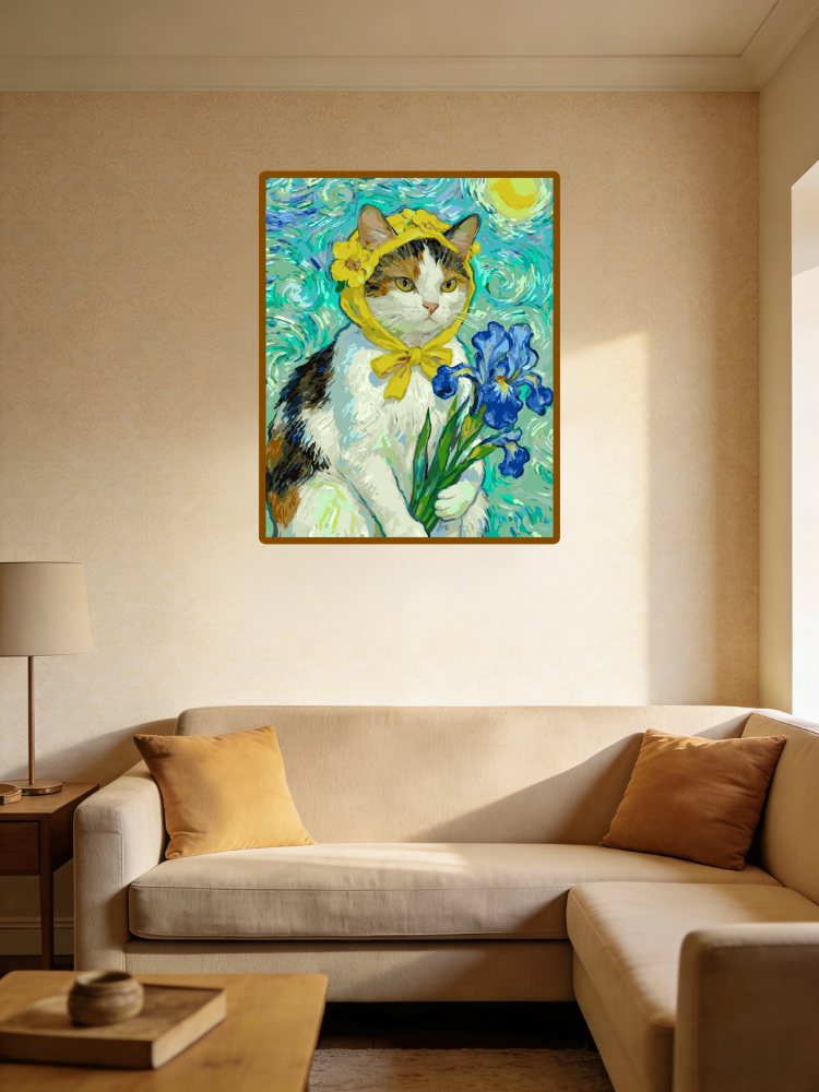 Van Gogh's Kitten 3
